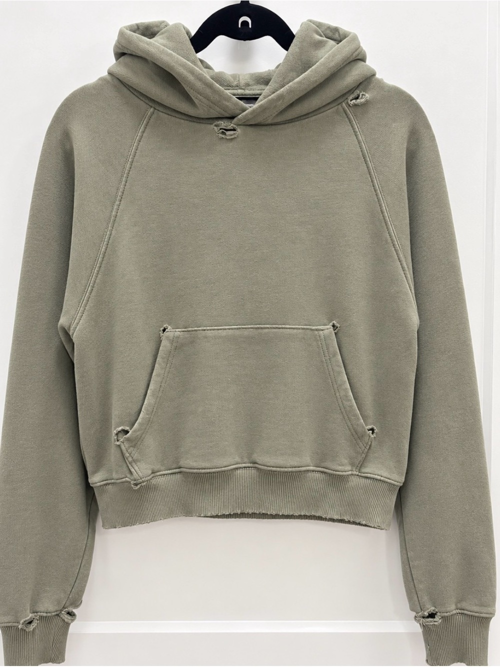 2 sweaters. aerie green with worn look ( comes that way ) Barely worn. Size smal